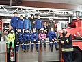 THW Minigruppe bei der Feuerwehr